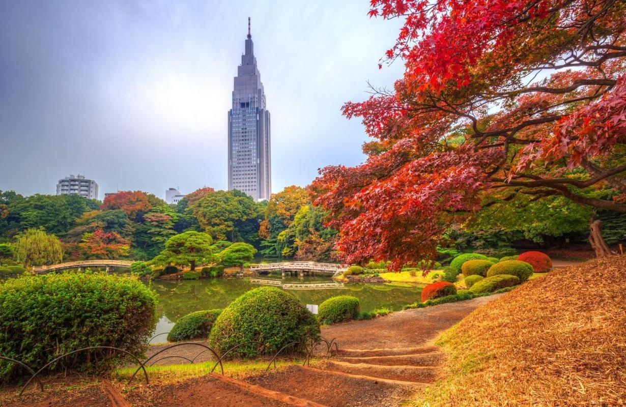 Shinjuku Gyoen Park Hanabi House * Tóquio